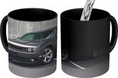Magische Mok - Foto op Warmte Mok - Dodge - Auto - Zwart - 350 ML