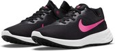 Nike Revolution 6 FlyEase Next Nature Hardloopschoenen Sportschoenen - Maat 39 - Vrouwen - zwart  - roze