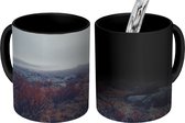 Magische Mok - Foto op Warmte Mok - Steen in de mist - 350 ML