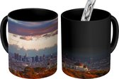 Magische Mok - Foto op Warmte Mok - Skyline van Los Angeles vanaf Griffith Park - 350 ML