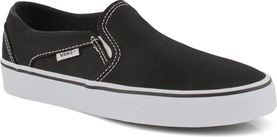 Baskets pour femmes Vans WM Asher Femme - Toile Noir / White - Taille 40