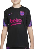 Nike FC Barcelona Strike Shirt Sportshirt - Maat 146 - Unisex - zwart/roze/blauw  | bol.com