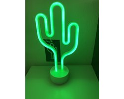 LED Cactus met neonlicht - groen neon licht - hoogte 29.5 x 14.5 x 8.5 cm - Tafellamp - Nachtlamp - Decoratieve verlichting - Woonaccessoires LED Cactus met neonlicht - groen neon licht - hoogte 29.5 x 14.5 x 8.5 cm - Tafellamp - Nachtlamp - Decoratieve verlichting - Woonaccessoires
