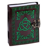 Leren Dagboek Mystic Book of Shadow met schuifslot