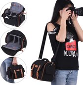 Cameratas - Schokbestendig - Waterdicht - DSLR SLR Camera Messenger Bag Case - voor Canon Nikon Sony Olympus en Lens
