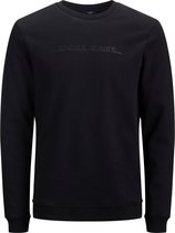 Jack & Jones Sweater Logo black (Maat: 5XL)