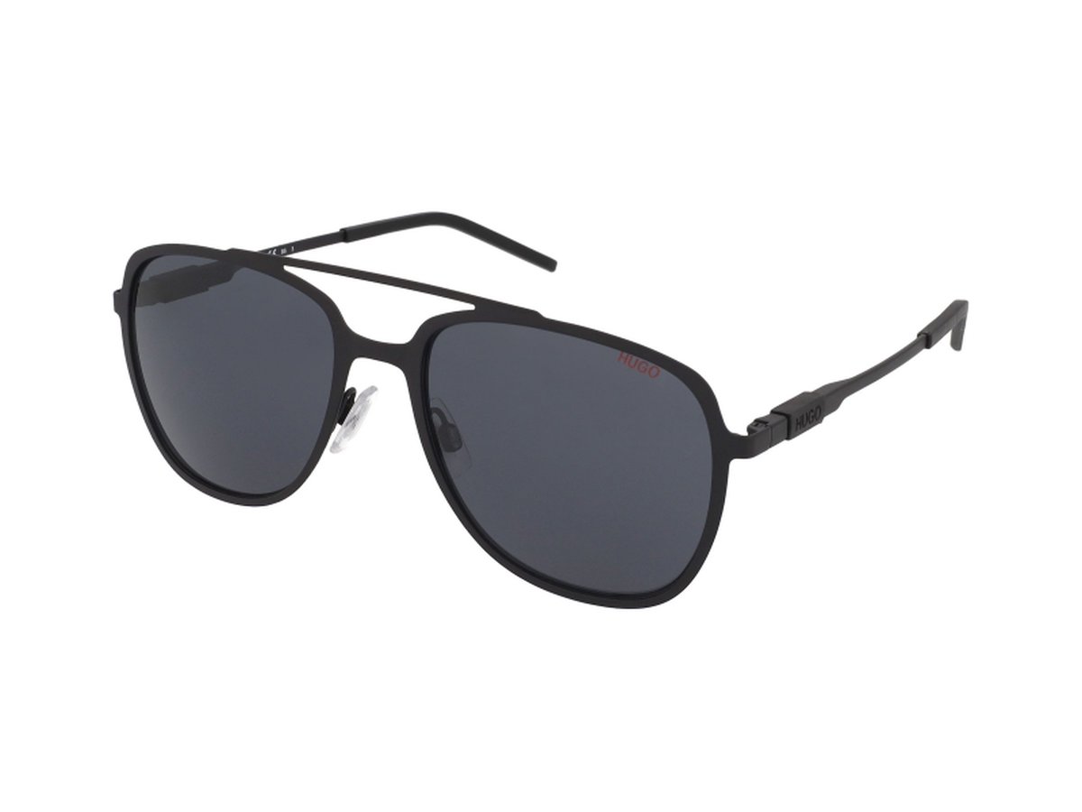 Hugo HG 1100/S Matte black 56/18/145 MAN Zonnebrillen