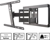 My Wall HP 24 L Support mural TV 152,4 cm (60) - 254,0 cm (100)  inclinable + pivotable