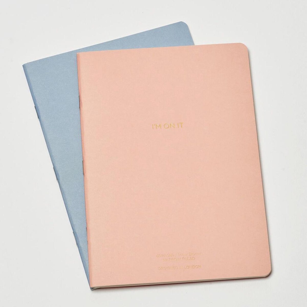 Notebook Set A5 - Blush & Powder Blue