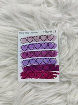 Mimi Mira Creations Functional Planner Stickers Hearts 23