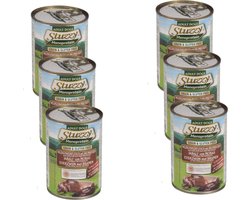 6x Stuzzy Hondenvoer MonoProtein Zwijn 400 gr