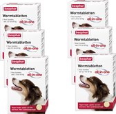 Beaphar Wormtablet All In One Hond - Anti wormenmiddel - 6 x 4 tab 2.5 Tot 40 Kg