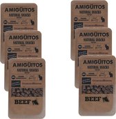 Amiguitos Cat Snack Beef - Kattensnack - 6 x 100 g