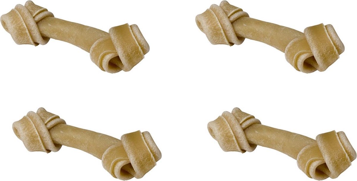 Timo Rund Kauwknoopbotjes - Hondensnacks - 4 x Rund 15 cm 3 stuks Small