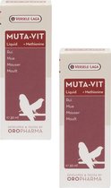 Versele-Laga Oropharma Muta-Vit Liquid Rui&Methionine - Vogelsupplement - 2 x 30 ml