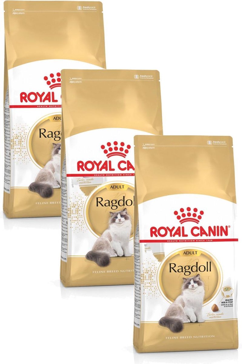 Royal Canin Royal Canin Ragdoll Adult - Kattenvoer - 3 x 2 kg