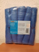 Hygostar - Sterke Schoenhoesjes - Schoenovertrek - Overschoenen - Schoenbeschermers - Waterdicht - Wegwerp - 100 Stuks -  Sterk - 40 micron – blauw