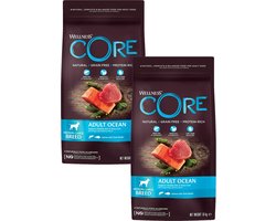 Wellness Core Grain Free Dog Ocean Zalm&Tonijn - Hondenvoer - 2 x 1.8 kg
