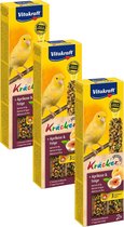 Vitakraft Canary Kracker 2 pièces - Snack pour oiseaux - 3 x Fruits