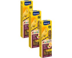 Vitakraft Kanarie Kracker 2 stuks - Vogelsnack - 3 x Fruit