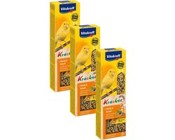 Vitakraft Kanarie Kracker 2 stuks - Vogelsnack - 3 x Honing
