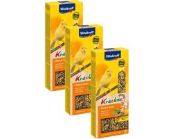 Vitakraft Kanarie Kracker 3 stuks - Vogelsnack - 3 x Honing