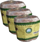 Salt Skill Himalaya Liksteen - Voedingssupplement - 3 x 1.50 kg Rond+touw