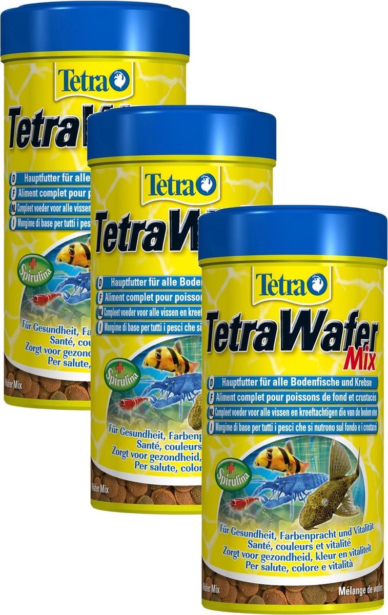 Tetra Wafermix - Vissenvoer - 3 x 250 ml