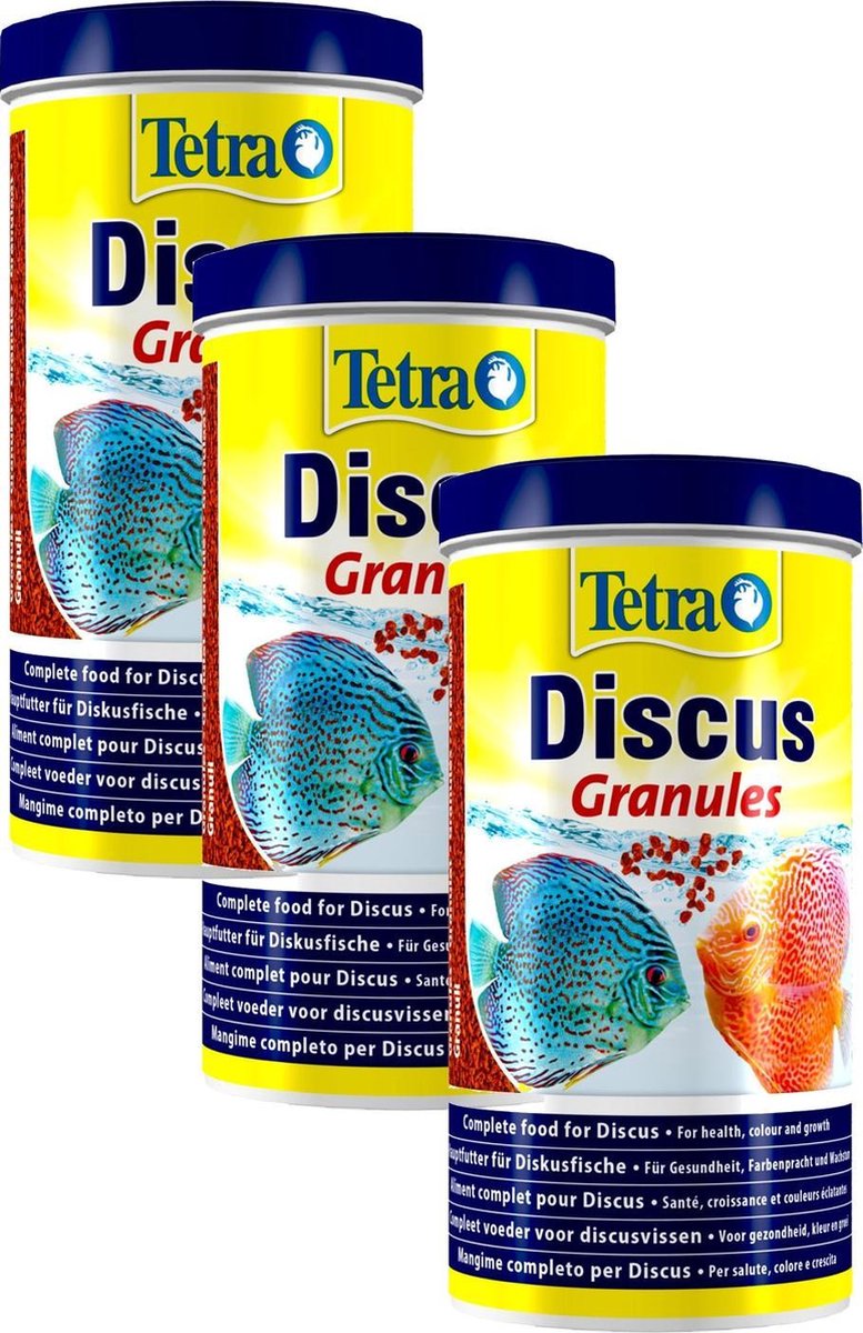 Tetra Discus Granulaat - Vissenvoer - 3 x 1 l