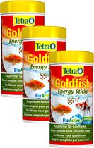 Tetra Visvoer Goldfish Energy Sticks - Vissenvoer - 3 x 250 ml
