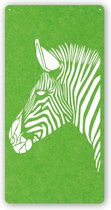 DECOBEL | DECO-VILT | Zebra | Wandpaneel - Wanddecoratie - Muurdecoratie - Woonkamer - Petfles - Duurzaam | Appelgroen 51