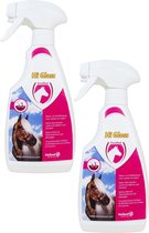 Excellent Hi Gloss Spray - Paardenverzorging - 2 x 500 ml
