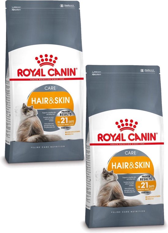 Royal Canin Fcn Hair & Skin Care - Kattenvoer - 2 x 10 kg