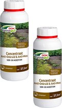 Dcm Naturapy Anti-Onkruid Anti-Mos Totaal Concentraat - Algen- Mosbestrijding - 2 x 500 ml