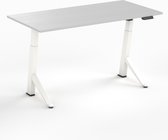 Worktrainer - YDesk - Zit sta bureau - Elektrisch - Memory display - 180x80 cm - Wit/Lichtgrijs