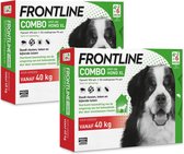 Frontline Combo Spot On 4 - XL- Anti Vlooien en Tekenmiddel - 2x6st