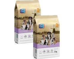 Carocroc Small Breed Vlees&Gevogelte&Rijst - Hondenvoer - 2 x 3 kg