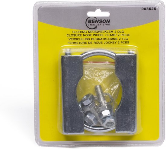 Benson Neuswielklem Ideaal voor Caravans Aanhangers of Boottrailers - 60 tm 70 mm - Aanhangwagen Klem van Benson — afbeelding 5