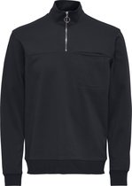 ONLY & SONS ONSOXLEY REG FULL ZIP HIGH NECK SWEAT Heren Trui  - Maat M