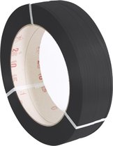 PP omsnoeringsband zwart 15,5 mm x 0,85 mm 1300 meter K406
