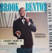 Brook Benton  -  A Rainy Night In Georgia