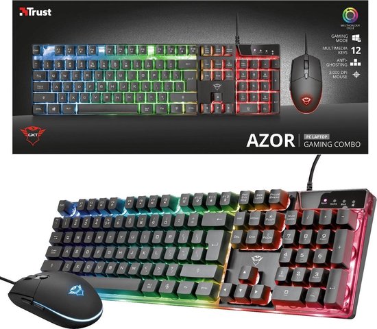 ScreenON - Gaming Set - Y41588 - V1 (GamePC.Y41588 + 24 Inch Monitor + Toetsenbord + Muis)