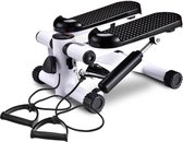 Stepper met weerstandskabels - Mini swing stepper - Geïntegreerde computer - Fitnessapparaat - valentijn cadeau voor haar