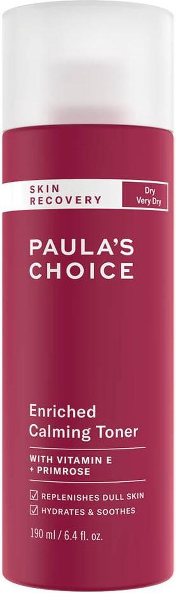 Paula's Choice SKIN RECOVERY Toner - met Vitamine E - Droge & Rosacea Gevoelige Huid - 190 ml