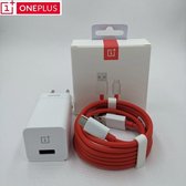 OnePlus dash charger, snellader, 4A, 20W, voor OnePlus 3 / 3T / 5 / 5T / 6, met 1 m USB-C kabel, origineel