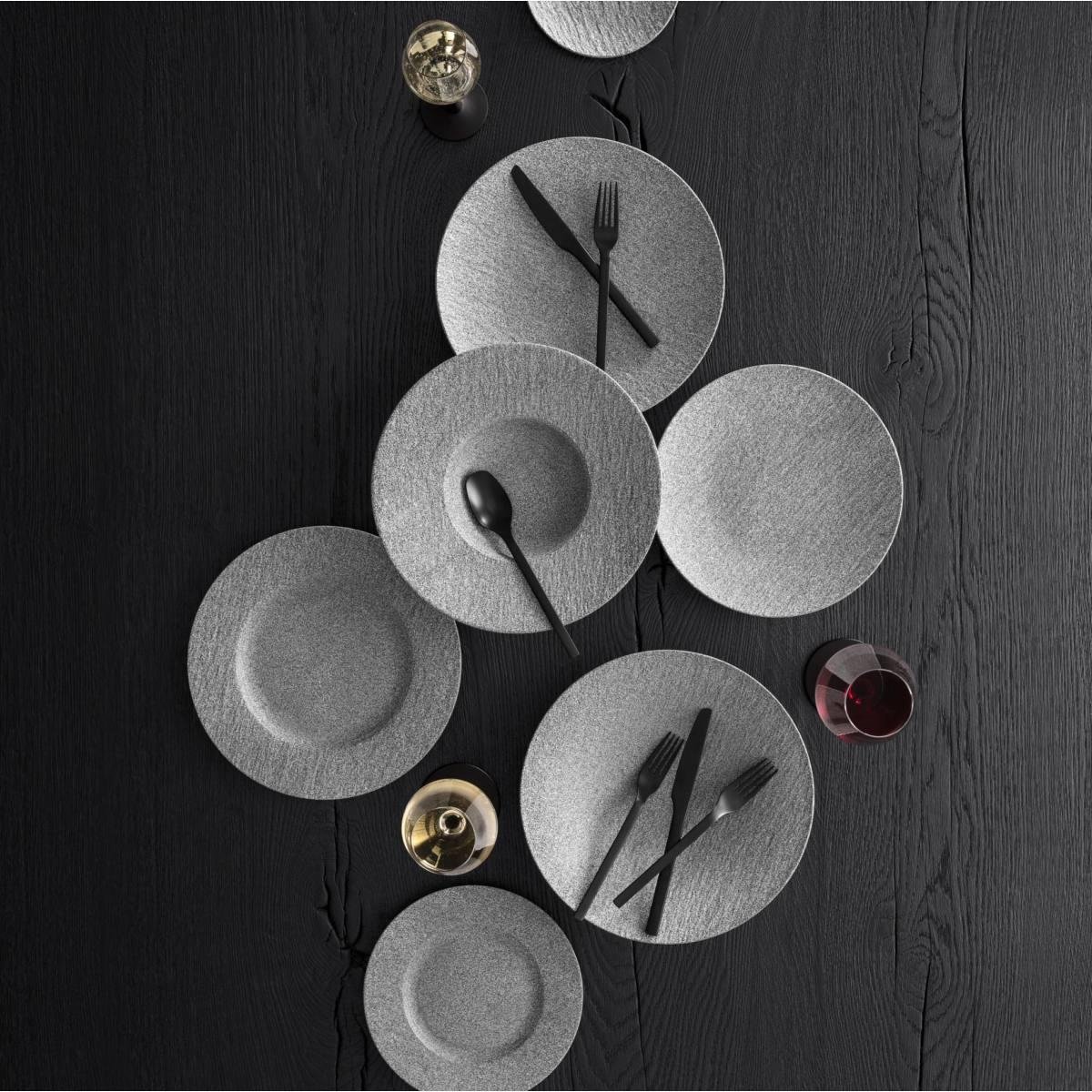 Villeroy & Boch Manufacture Rock Bestekset 4 persoons 20dlg mat