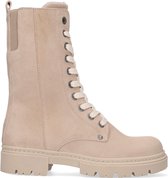 Bullboxer Ajs503 Veterboots - Laarzen Met Veters - Meisjes - Beige - Maat 37