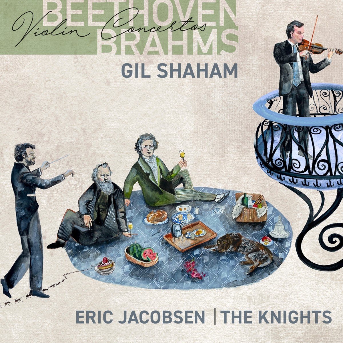 Gil Shaham, Eric Jacobsen & The Knights - Violin Concertos (CD)