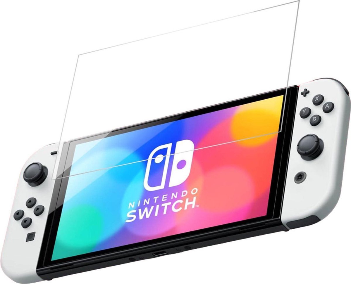 Screenprotector voor Nintendo Switch OLED - Accessoires voor Switch OLED Glas Screen protector