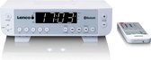 Lenco KCR-100 - Keukenradio met Bluetooth LED scherm en timer - Wit
